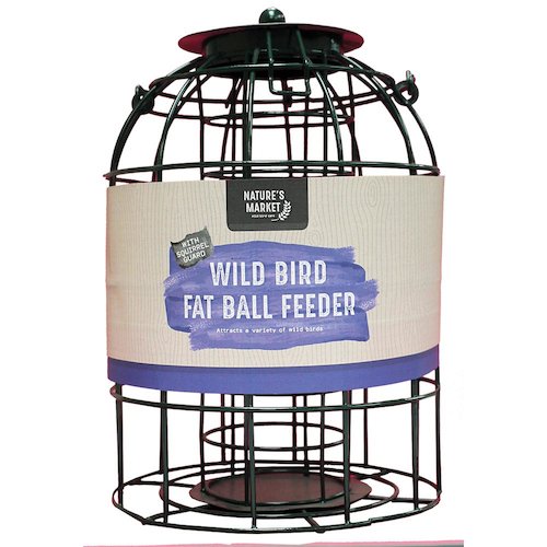 Fat Ball Feeder with Squirrel Guard (5013478143761)